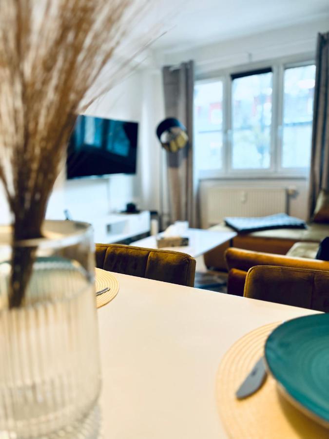 إرفورت Modernes 3 Zimmer Apartment - Luise- Mit Wlan, Balkon Und Smart-Tv In City-Nahe! المظهر الخارجي الصورة